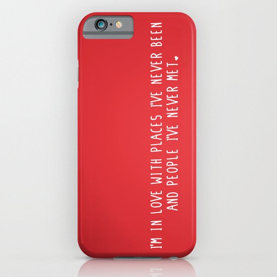 Places & People I've never met ♡ iPhone & iPod Case