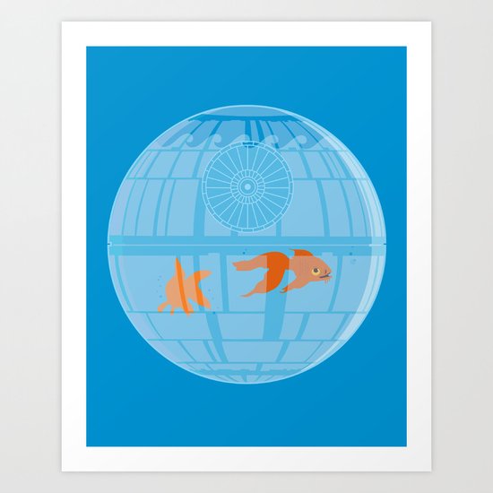 Empire Fish Bowl Art Print