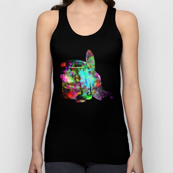 Paint splatter Unisex Tank Top