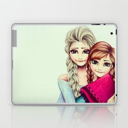 Frozen Sisters by Gabriella Livia Laptop & iPad Skin