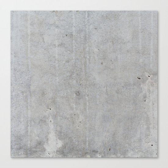 Concrete Canvas Print