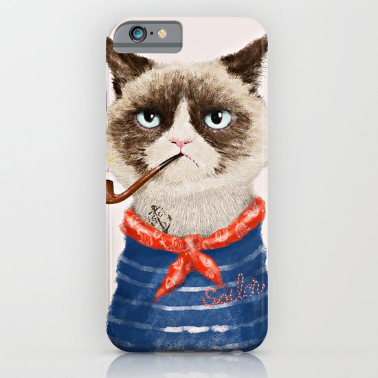 Sailor Cat V iPhone & iPod Case