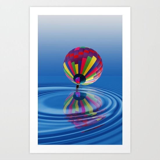 Balloon Art Print