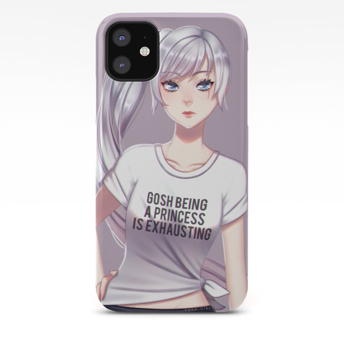 Rwby Weiss Schnee Iphone Case By Nekoniki