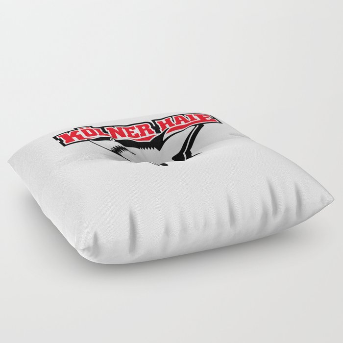 The Kolner Haie - Hockey shirt - IMMERWIGGER Floor Pillow