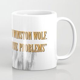Winston Wolf in Pulp Fiction Coffee Mug