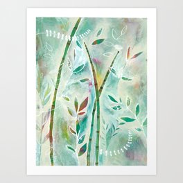 Wild Garden 1 Art Print