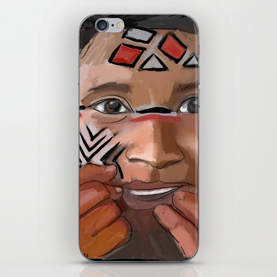 Karaja girl iPhone & iPod Skin