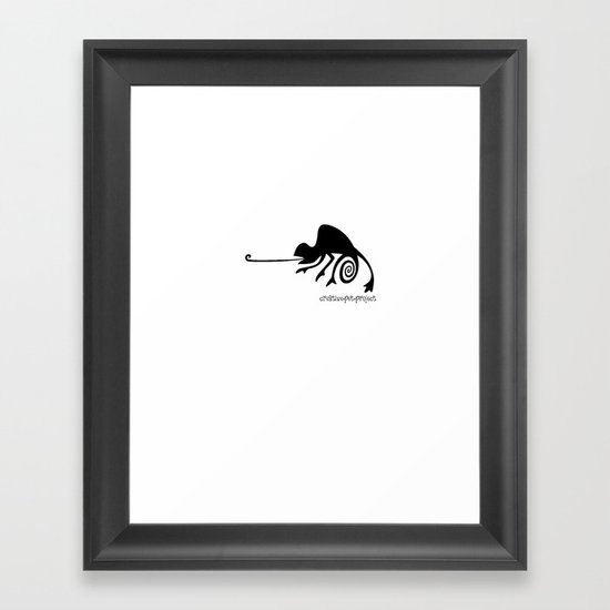 Chameleon 2 Framed Art Print