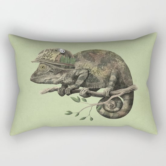 Born to Hide - Color Option Rectangular Pillow