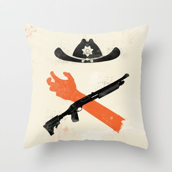 The Wandering Dead Throw Pillow