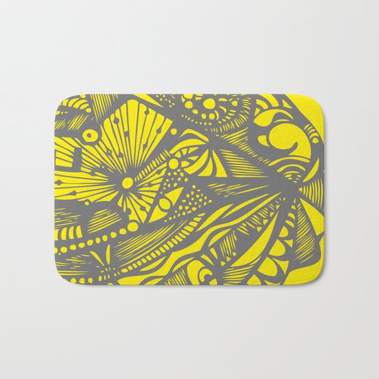INK#10 Crazy Bun Bath Mat