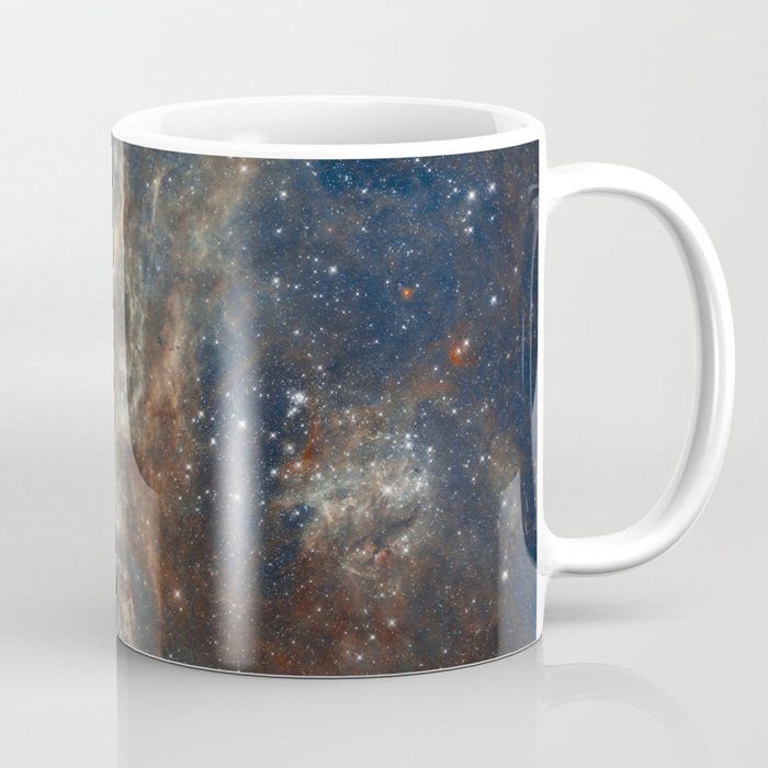 Marble Nebula Galaxy Night Sky Print Coffee Mug