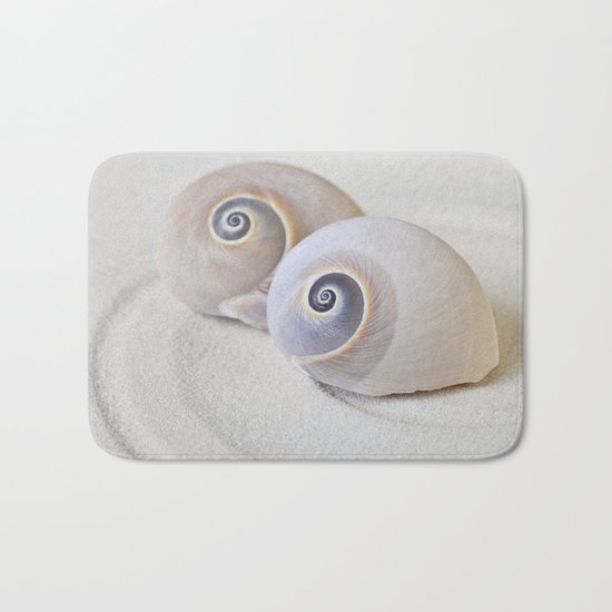 Zen Shell Harmony Still Life Bath Mat