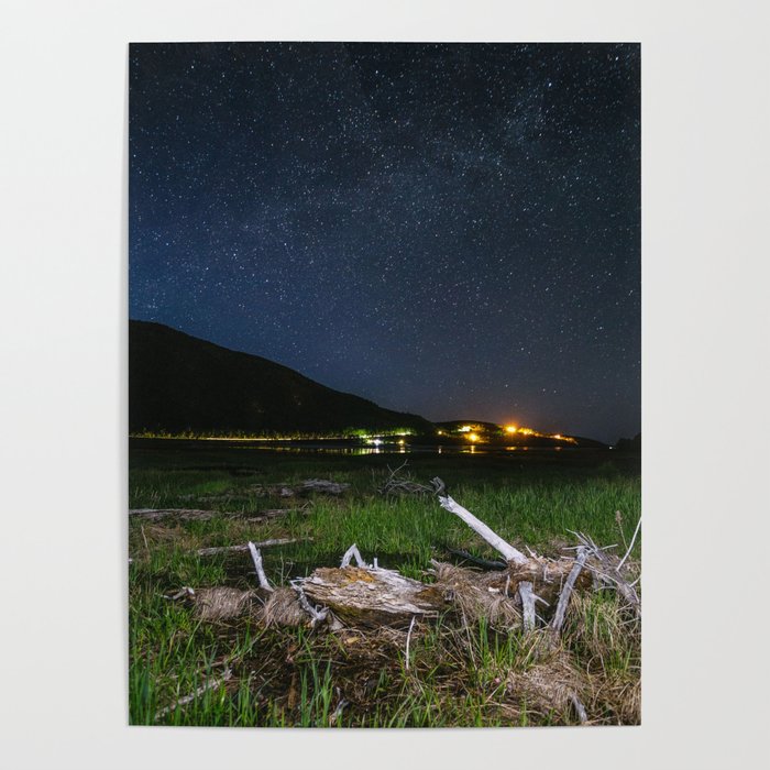 The Milky Way over Cape Breton Poster