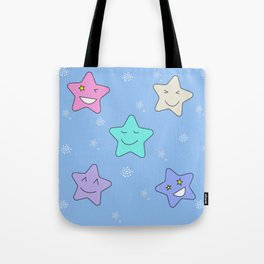 cute stars set Tote Bag