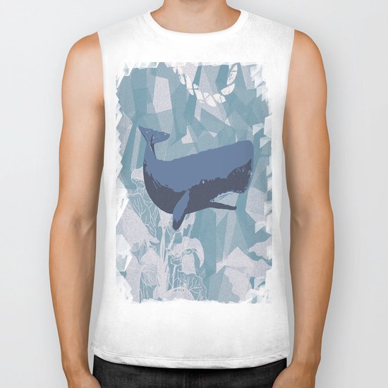 Whale Biker Tank