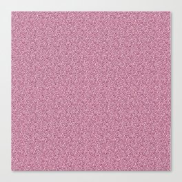 Light Pink Glitter Canvas Print
