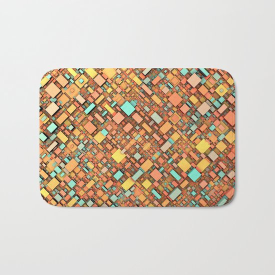 Cubic Bath Mat
