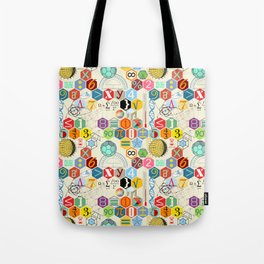 Math in color (little) Tote Bag
