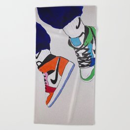 Sneaker Streetwear Beach Towel