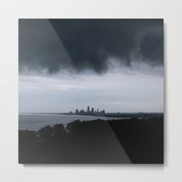 Cleveland Skyline #4 Metal Print