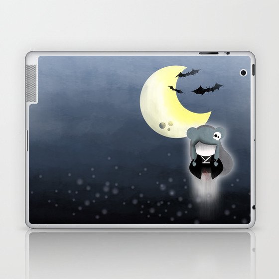 Halloween Theme [Japan Yokai Noppera-bō] Laptop & iPad Skin