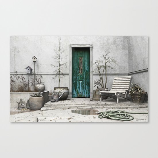 Winter Garden Canvas Print