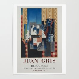Violin and Guitar - Galerie Berggruen (after) Juan Gris, 1977 Poster
