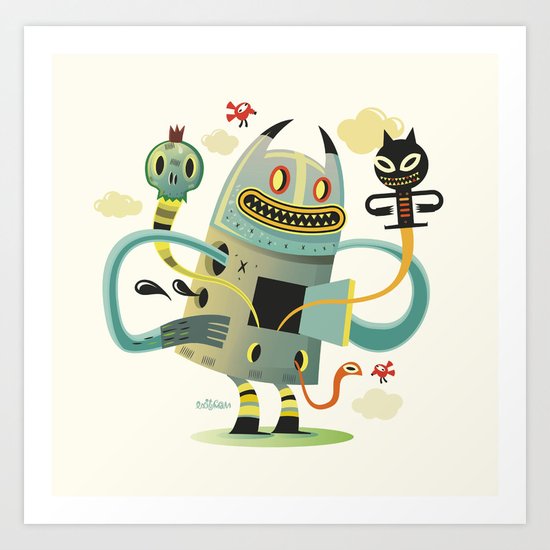 Promenade (without background) Art Print