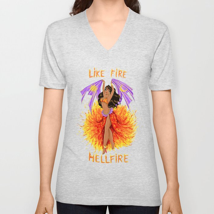 Hellfire V Neck T Shirt