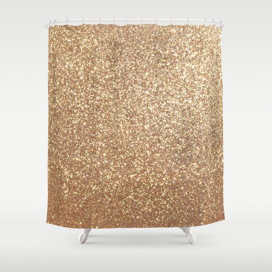 Copper Shower Curtain Home The Honoroak Copper Rose Gold Metallic Glitter Shower Curtain By Podartist Manor Hill Reg Sierra
