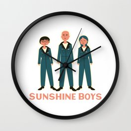 Sunshine Boys 2020 png Wall Clock