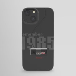 Remember 1985 iPhone Case