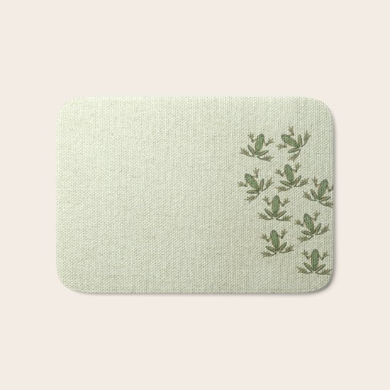 Coletivo "Pererecas" Bath Mat