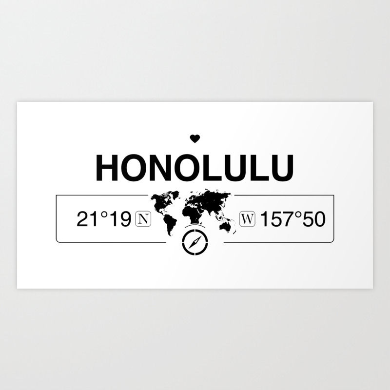 Hawaii Coordinates