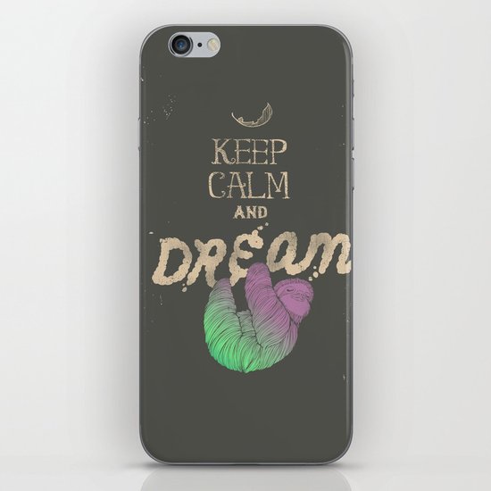Keep Calm and Dream iPhone & iPod Skin