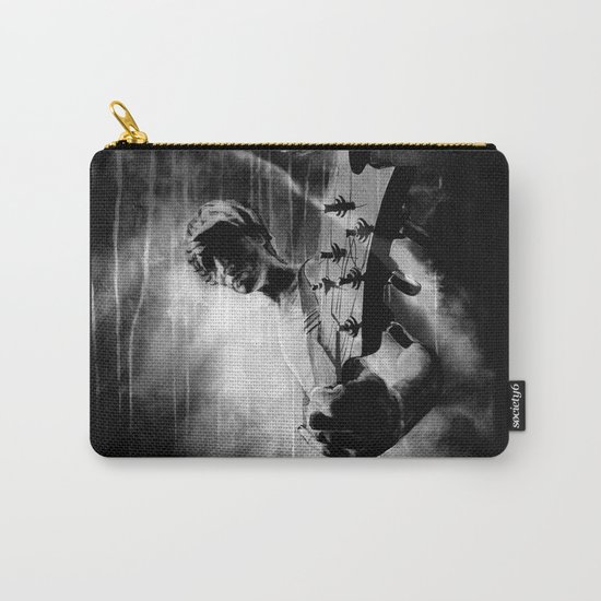 The GUITAR GOD - black version Carry-All Pouch