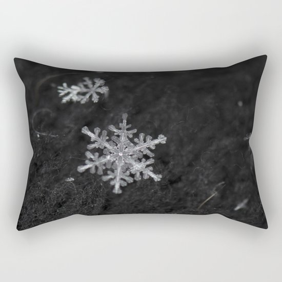 fragile snowflake Rectangular Pillow