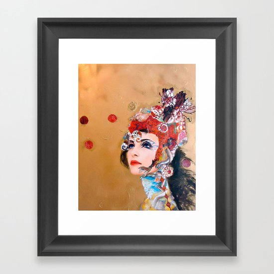 Coral Shells Framed Art Print