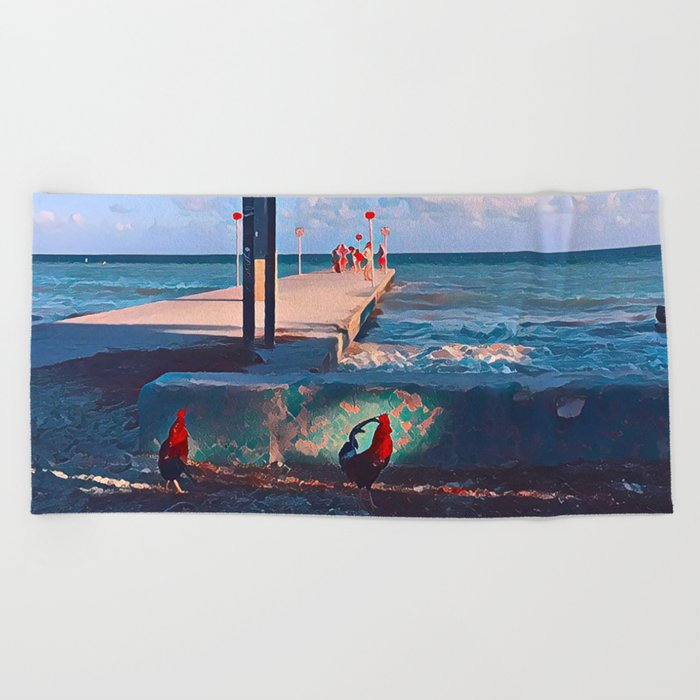 Showboat Beach Towel