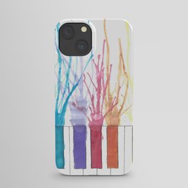 Rainbow Piano iPhone Case
