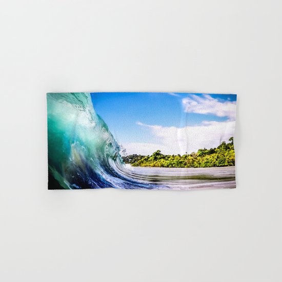 Tropical Wave Hand & Bath Towel