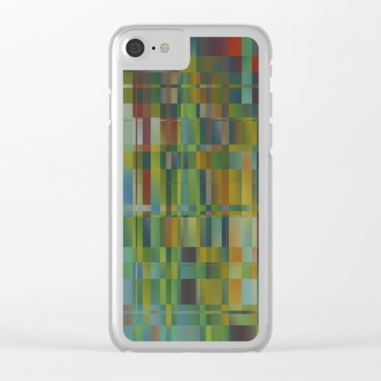 Abstract 319 Clear iPhone Case
