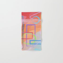 Abstract Stroke of Life (D162) Hand & Bath Towel