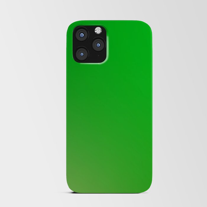 22 Green Gradient Background 220713 Minimalist Art Valourine Digital Design iPhone Card Case