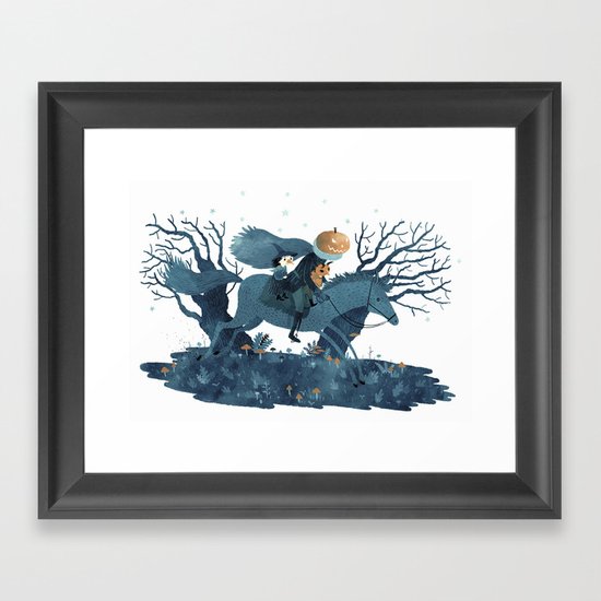 What Fearful Pranks Ensue Framed Art Print