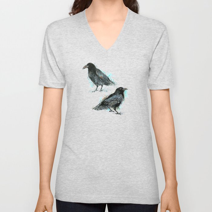 Ravens V Neck T Shirt