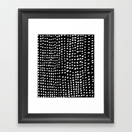 Dots Framed Art Print