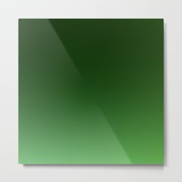 56 Green Gradient Background 220713 Minimalist Art Valourine Digital Design Metal Print